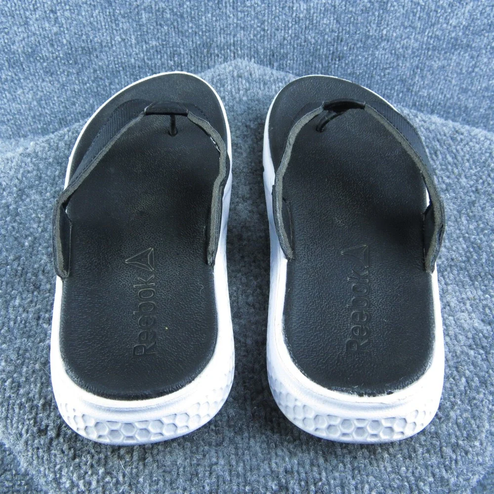 Reebok Men's  Flip Flop Black Synthetic‎ Size 10M Gently Used 2025